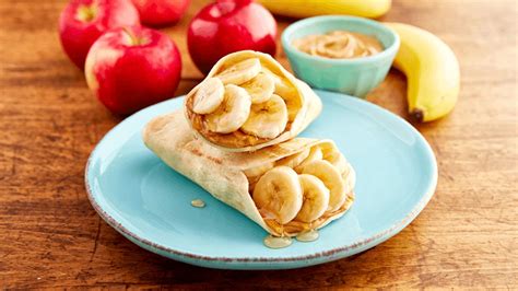 Peanut Butter Banana Tortilla Pockets Mexican Recipes Old El Paso