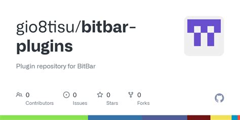 Github Gio Tisu Bitbar Plugins Plugin Repository For Bitbar