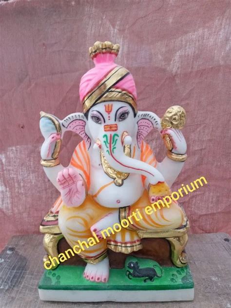 Makrana Marble Ganesh 2 Feet Home At 21000 In Jaipur ID 22153584533