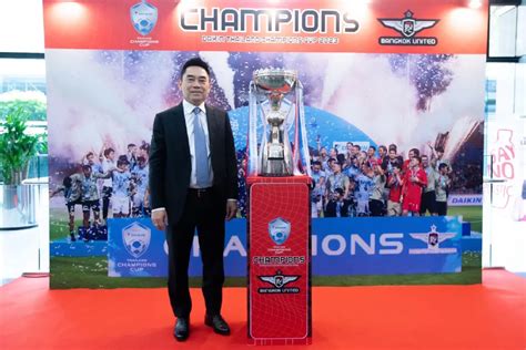 Celebrating The First Championship True Bangkok United Brought The