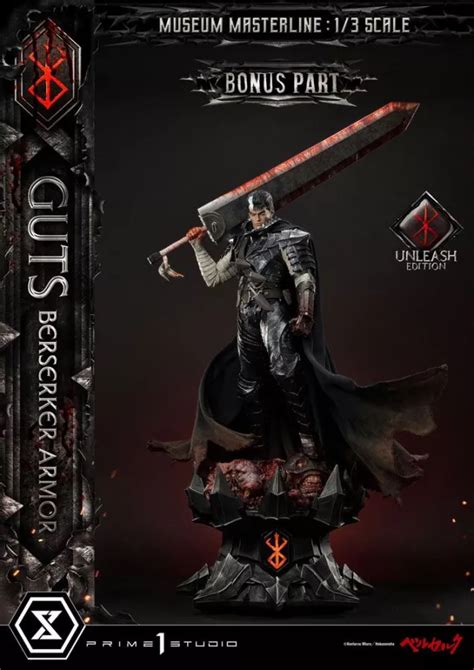 Berserk Museum Masterline Statue 1 3 Guts Berserker Armor Unleash