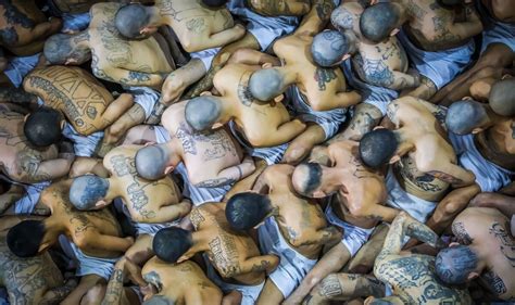 First Pictures Of El Salvador S Brutal Mega Prison Full Of Gangsters