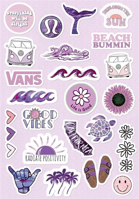 Lila Sticker Aesthetic Trublr