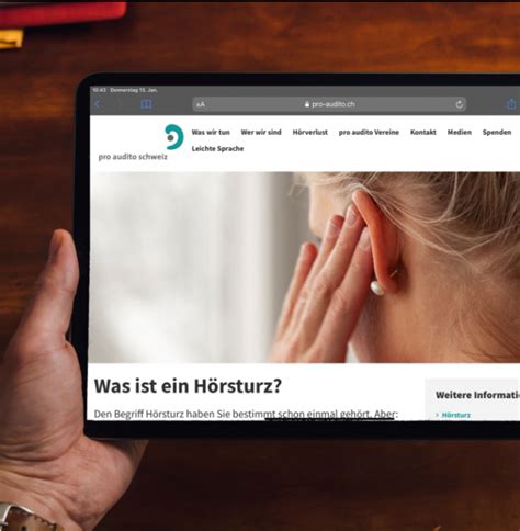 Webinar Zum H Rsturz Tag Des H Rens Interessengemeinschaft