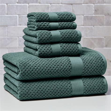 Better Homes Gardens Signature Soft Popcorn Texture 6 Piece Towel Set