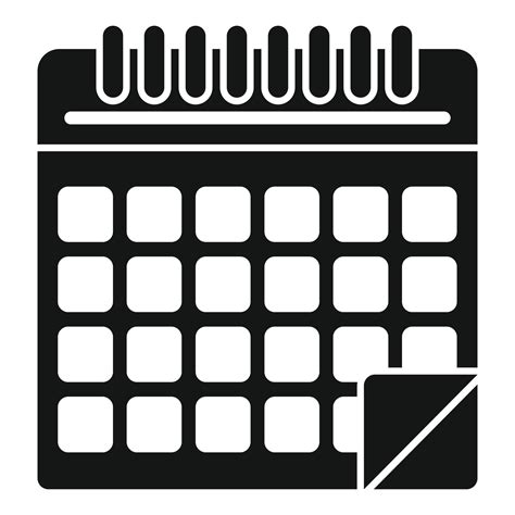 Calendar data icon simple vector. Time work 15149377 Vector Art at Vecteezy