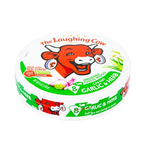 Laughing Cow Garlic Herb Marin Cheese