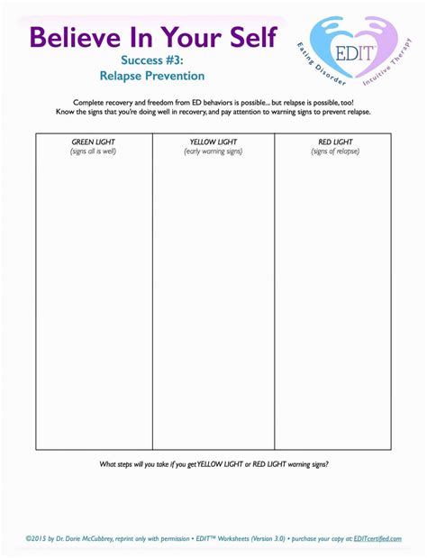 Drug Recovery Worksheets — Db