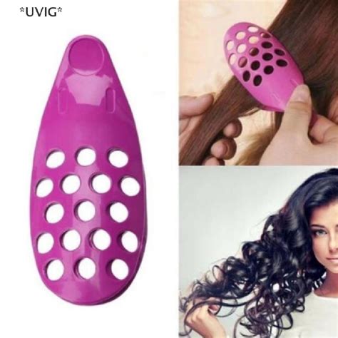 UVIG 1Pcs Hair Fringe Clip Front Bang Curler Roller Holder Pin DIY Hair