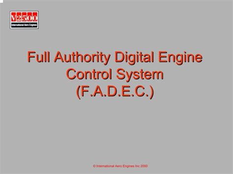 V2500 Electronic Engine Control.pdf | Free Download