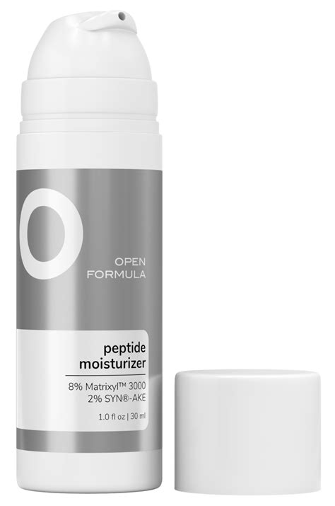 Open Formula Peptide Moisturizer (10% Peptides) ingredients (Explained)