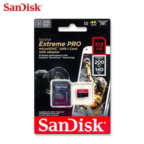 Buy Online SanDisk Extreme PRO microSDXC 512GB 200MB/s in Qatar- Tccq.com