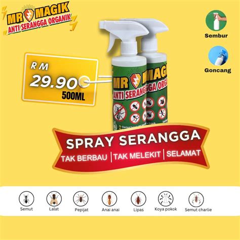 MR MAGIK SPRAY SEMUA RUMAH PEJABAT WAJIB ADE ANTI SEMUA JENIS SERANGGA