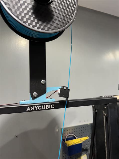 Anycubic Kobra 2 Max Top Middle Mount Spool Holder Redesign By Ahmed Alsarraf Download Free