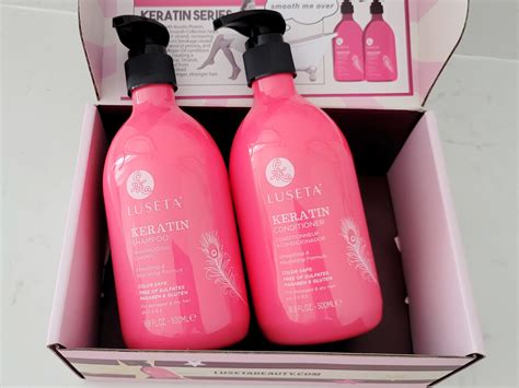 Luseta Keratin Shampoo Conditioner Just Shipped On Amazon