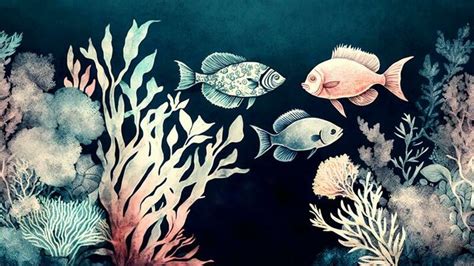 Watercolor Ocean Animals Stock Photos, Images and Backgrounds for Free Download