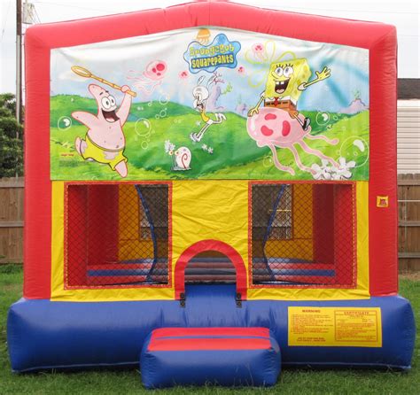 Spongebob Bounce House Jumpers