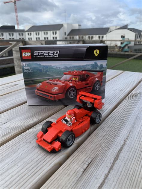 Lego MOC of the Ferrari F40 Speed Champion : r/lego