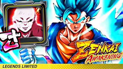 New Plat Equip For Zenkai Lf Vegito Blue Dominant The Best Ultra Units