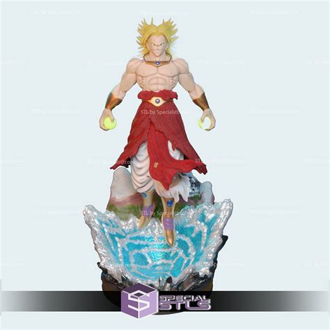 Broly SSJ1 Dragonball 3D Printer Files | SpecialSTL