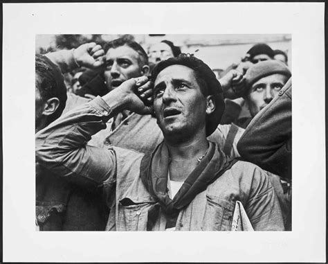 Robert Capa André Ernö Friedmann Despedida de las Brigadas