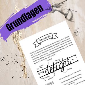 Der Perfekte Leitfaden F R Kalligraphie Handlettering F R Anf Nger