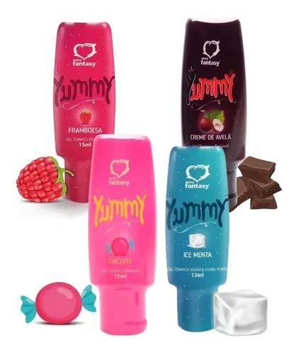 Yummy Gel T Rmico Oral Lubrificante Ntimo Hot Ice Sabores