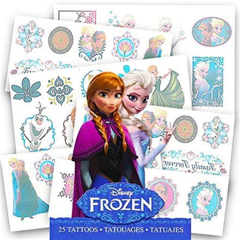 Disney Frozen 25 Tattoos Includes Princess Anna Queen Elsa Olaf