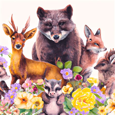 Forest Animal Friends · Creative Fabrica