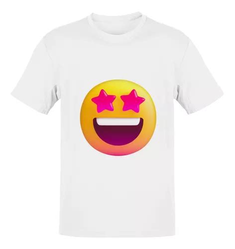 Camiseta Emoji Estrela Figurinhas Carinhas Unissex Parcelamento Sem Juros