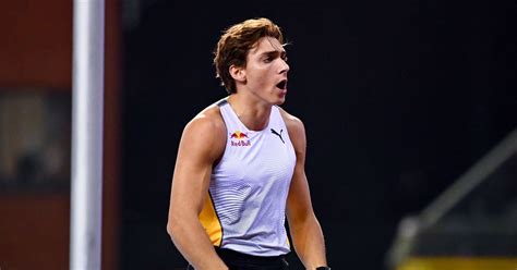 Athlétisme Perche Duplantis sous les six mètres pour sa première