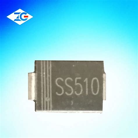 Ss510 Surface Mount Schottky Barrier Rectifier Diode And Rectifier Diode