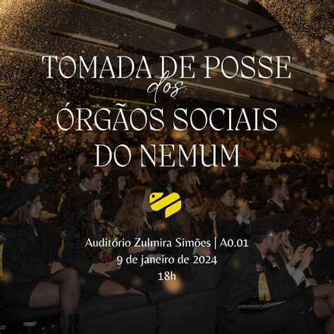 Tomada de Posse dos Órgãos Sociais do NEMUM 2024 NEMUM