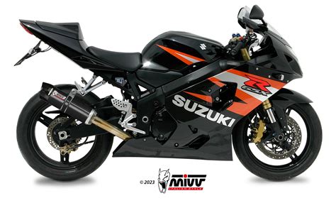 Scarico Suzuki Gsx R Mivv Gp Inox Nero Con Coppa Carbonio S