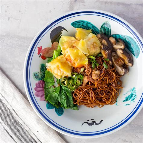 Wanton Noodle The Malaysian Style Megah Mee