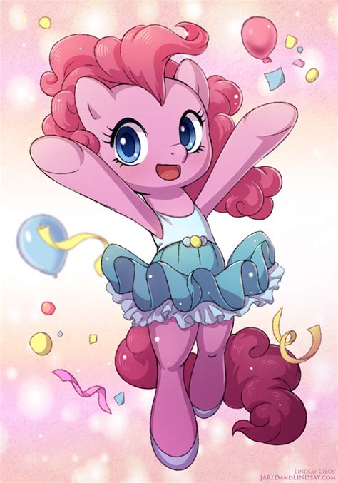 Safe Artist Lindsay Cibos Pinkie Pie Earth Pony Pony G