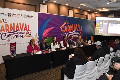 Presenta Gobierno Municipal Calendario Del Carnaval Conmemorativo