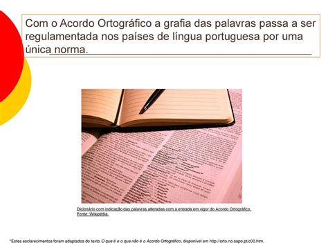 O Novo Acordo Ortográfico ppt carregar