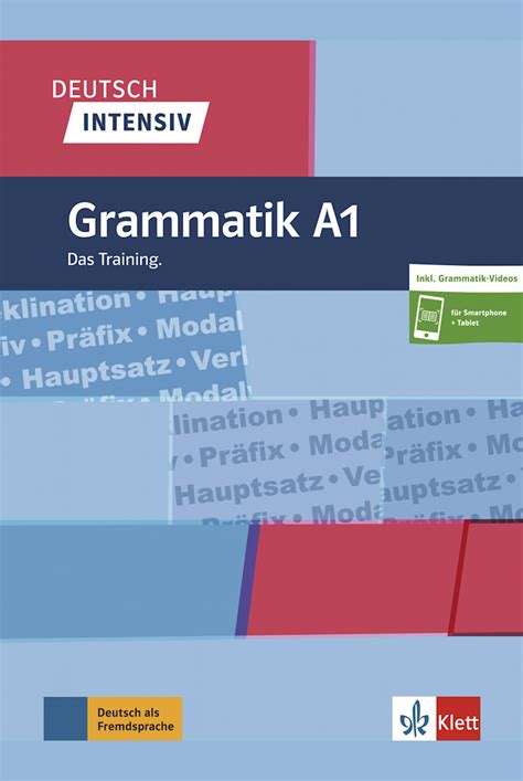 Deutsch Intensiv Grammatik A1 Libro Klett Sprachen