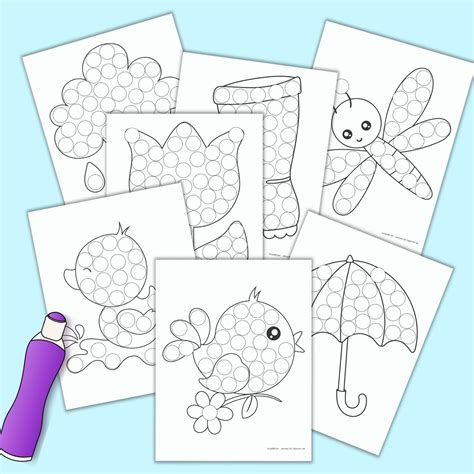 Spring Dot To Dot Printables Printable Word Searches