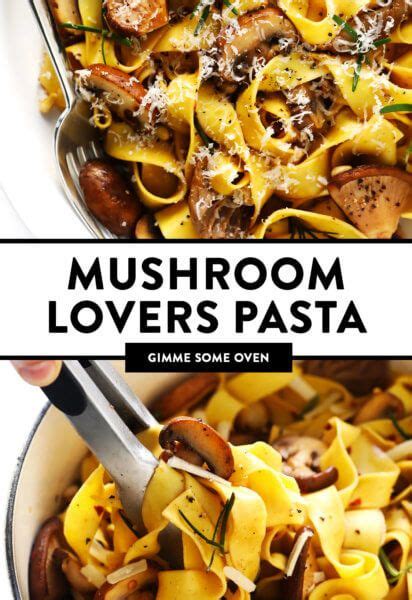 Mushroom Lovers Pasta Recipe