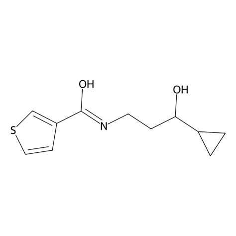 Buy N Cyclopropyl Hydroxypropyl Thiophene Carboxamide