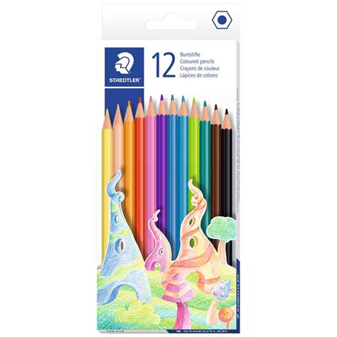 Staedtler Woodless Colouring Pencils Assorted Colours Pack Of 12