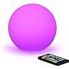 Mr Go Inch Rgb Color Changing Led Globe Orb Light W Remote Mood Lamp