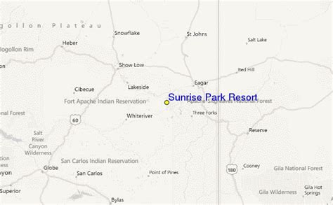 Sunrise Park Resort Ski Resort Guide, Location Map & Sunrise Park Resort ski holiday accommodation