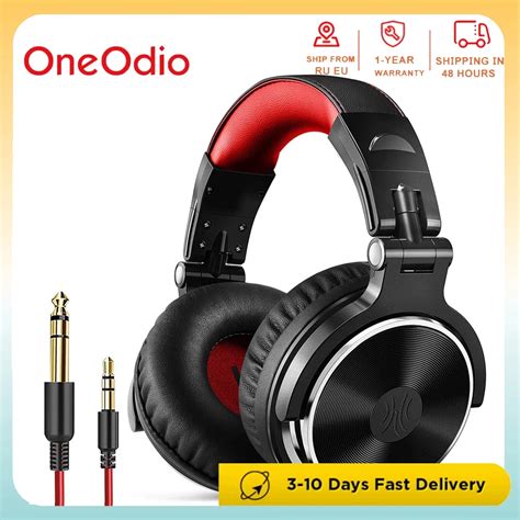 Oneodio Auriculares Por Encima De La Oreja Con Cable Cascos Con