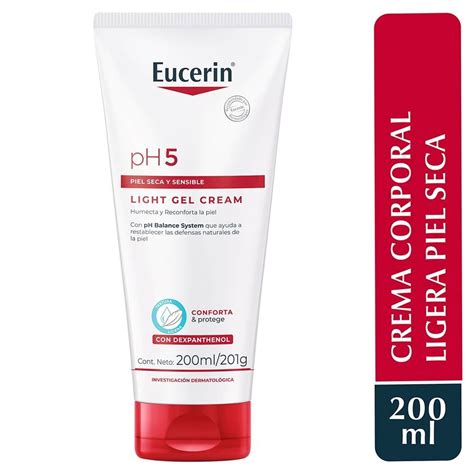 Crema Corporal Eucerin Ultra Ligera En Gel Piel Sensible 200 Ml Walmart