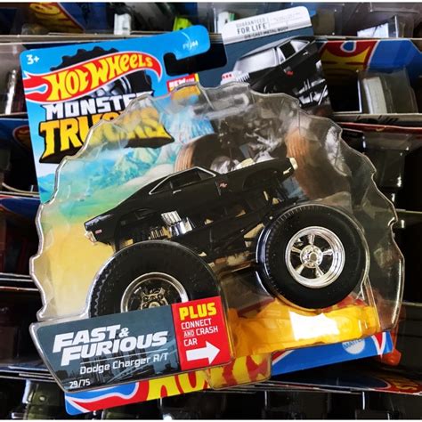 Hot Wheels Monster Trucks Fast And Furious Dodge Charger R T Shopee Malaysia
