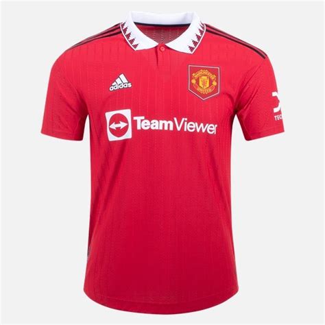 Camisetas fútbol Manchester United 1ª equipación 2022 23 Manga Corta