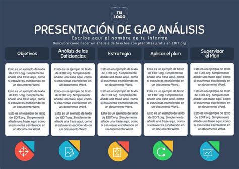 Plantillas De An Lisis Gap Editables Online